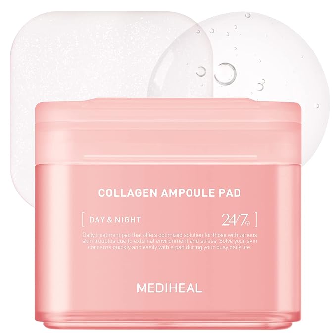 [MEDIHEAL] Collagen Ampoule Pad 100 Pads