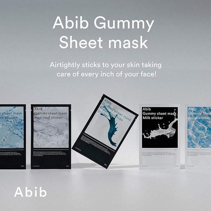 [Abib]  GUMMY SHEET MASK HEARTLEAF STICKER SET (27ML*10EA)