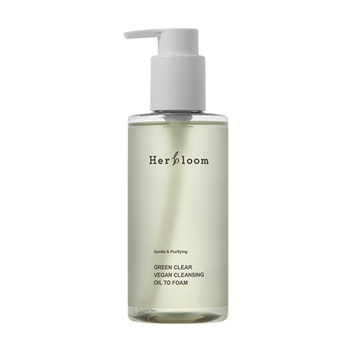 [Herbloom]  GREEN CLEAR VEGAN CLEANSING OIL TO FOAM 200ML