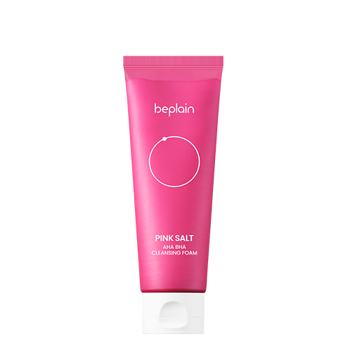 [beplain]  PINK SALT AHA BHA CLEANSING FOAM 120ML