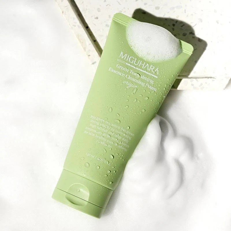 [MIGUHARA]  GREEN TEA CALMING ESSENCE CLEANSING FOAM ORIGIN 120ML