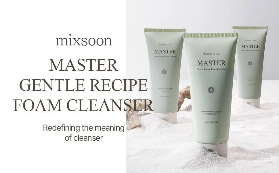 [MIXSOON]  MASTER GENTLE RECIPE FOAM CLEANSER 150ML