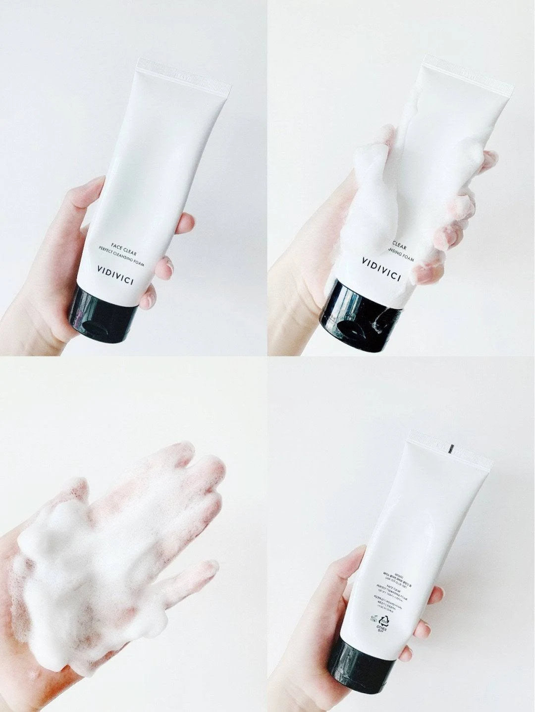 [VIDIVICI]  FACE CLEAR PERFECT CLEANSING FOAM 120ML