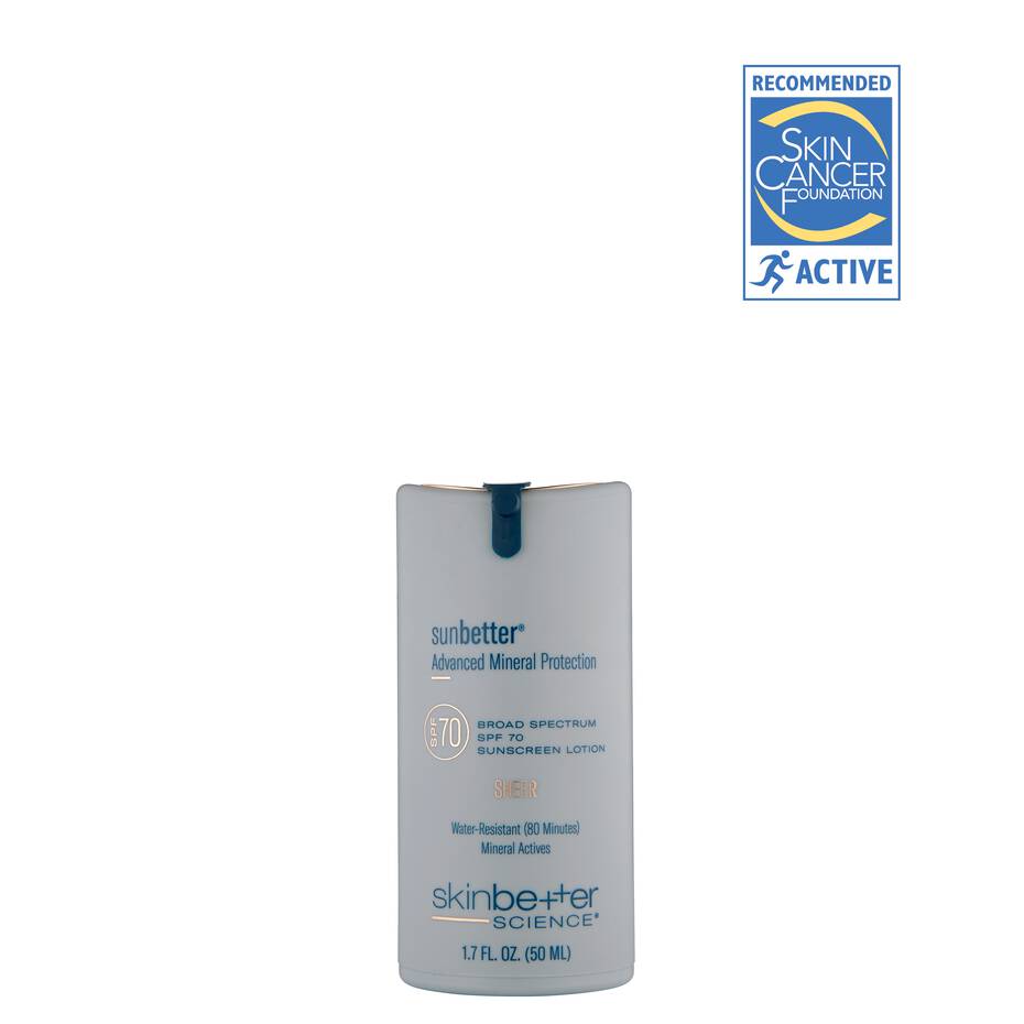 [skinbetter] SUNBETTER SHEER SPF 70 MINERAL SUNSCREEN LOTION 50ML